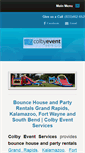 Mobile Screenshot of colbyeventservices.com